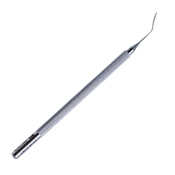 Busin Glide Spatula On Flat Handle 16mm Donor Button Insertion Plate Allows Incisions as Small as 3.2mm for DSEK Procedure "Pull Through" Technique. 